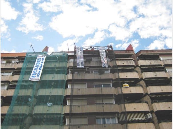 REHABILITACIÓN DE FACHADAS EUROCOLOR, GANDIA, VALENCIA REHABILITACIÓN DE FACHADAS EUROCOLOR, GANDIA, VALENCIA